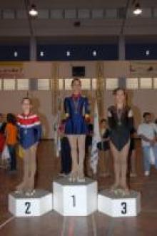 Ana Vit�ria Soares presente na Ta�a da Europa