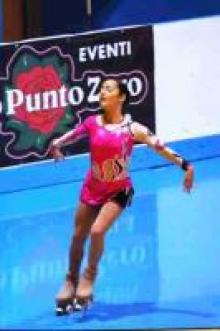 Ana Vit�ria Soares com Brilhante Presta�ão na Ta�a da Europa