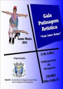 Gala de Patinagem Art�stica " Tudo Sobre Rodas" - Santa Maria 2010