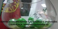 Sorteios Nacionais das 1� e 2� Divis�es 2015/16